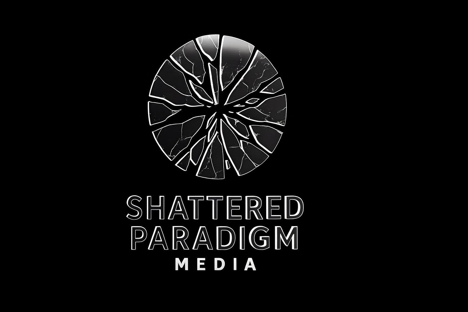 Shattered Paradigm Media Logo Tee